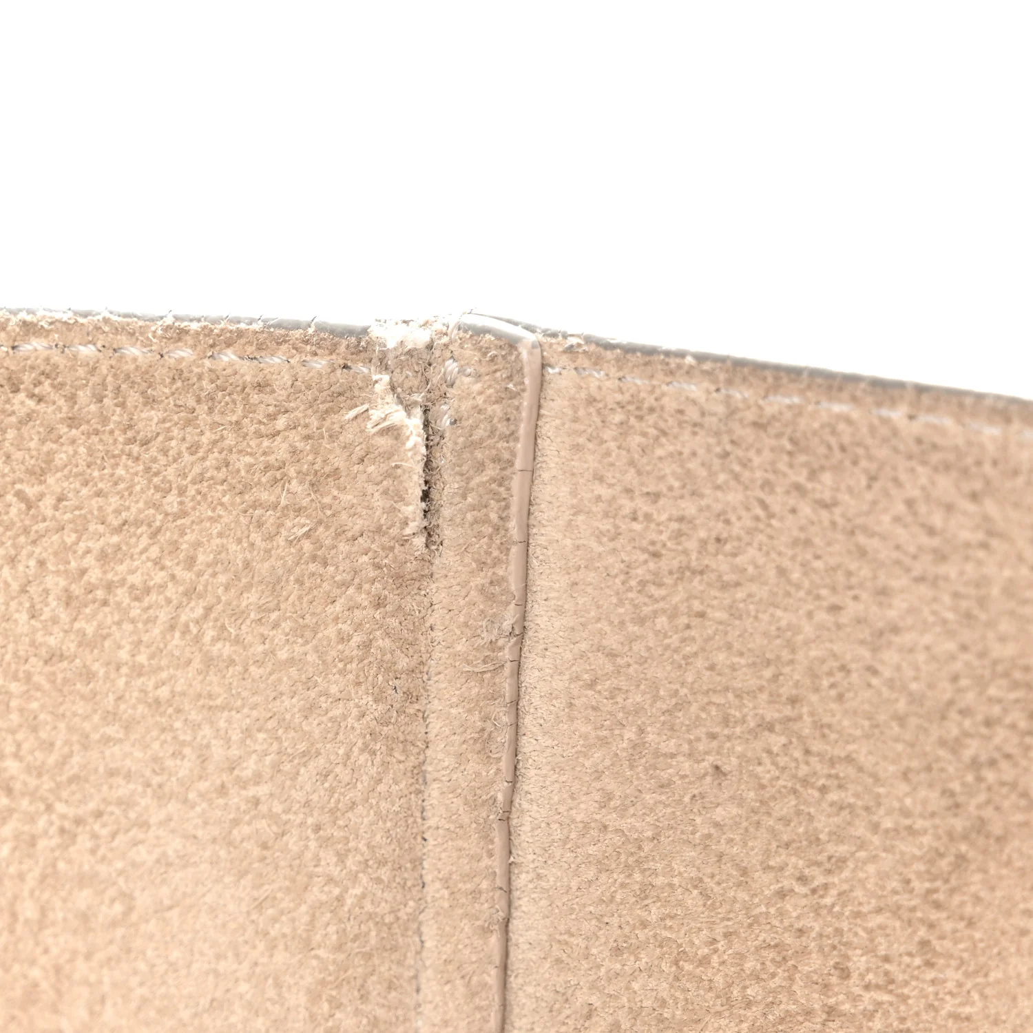 Soft Grained Calfskin Small Sangle Bucket Bag Light Taupe - Top Club
