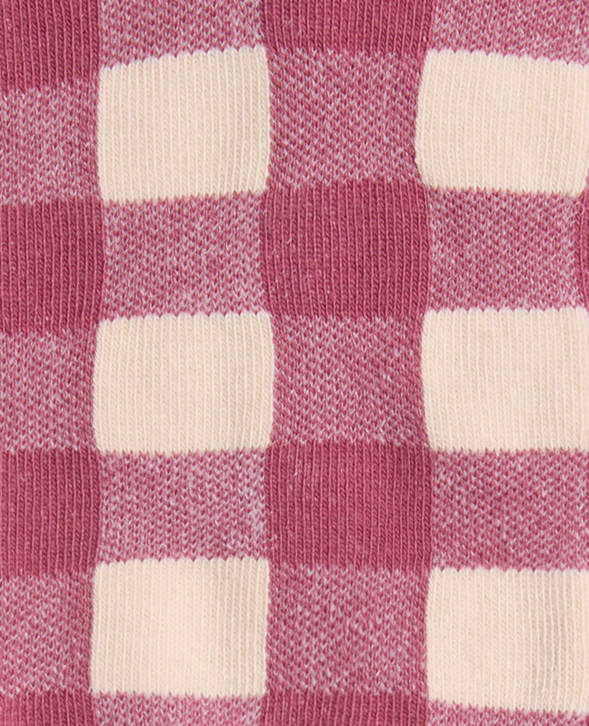 Pimkie Lot de 2 paires de chaussettes à carreaux
