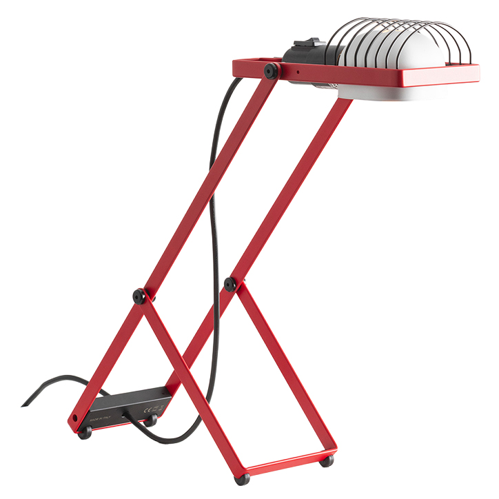 Bureaulamp Sintesi rood