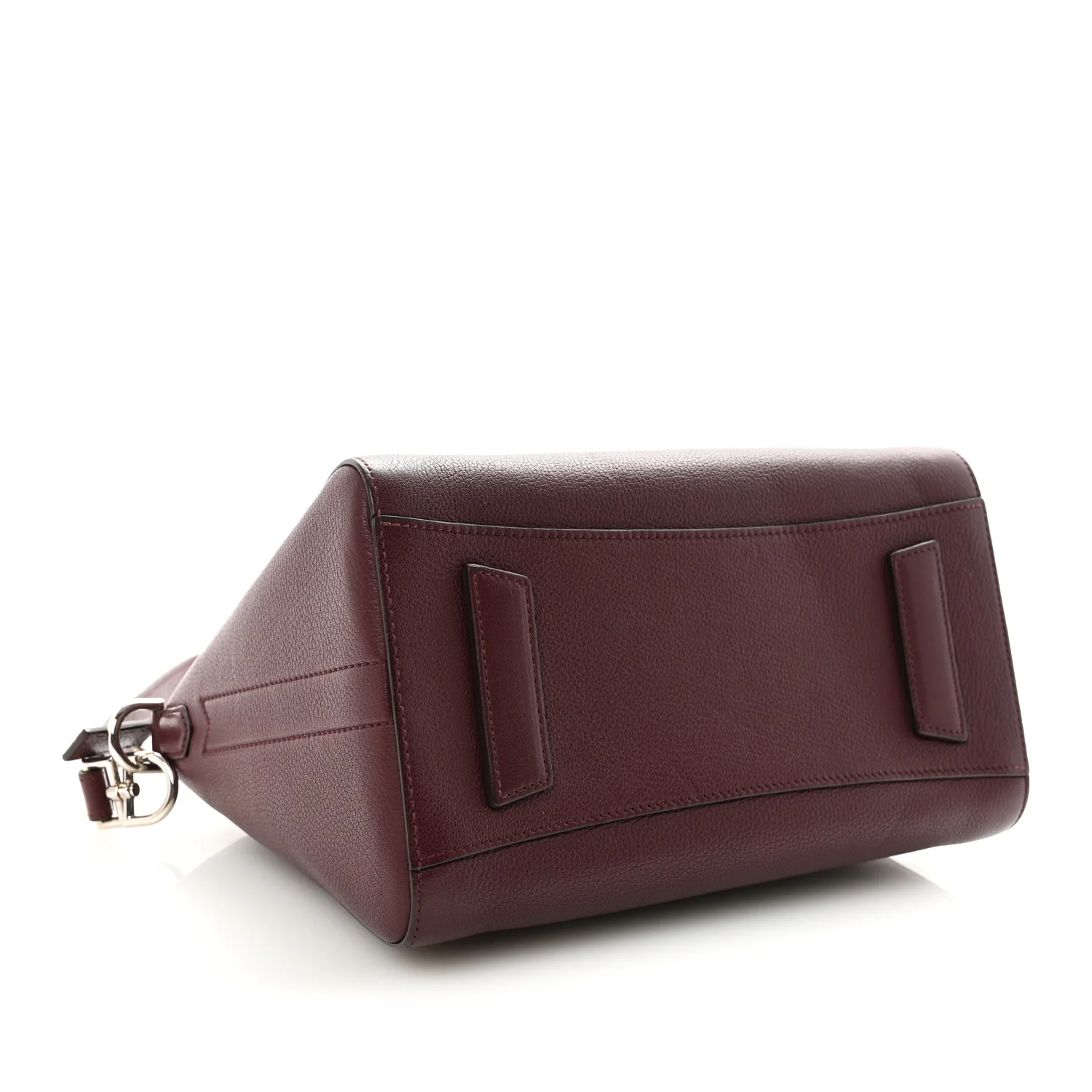 Sugar Goatskin Small Antigona Dark Purple - Top Club