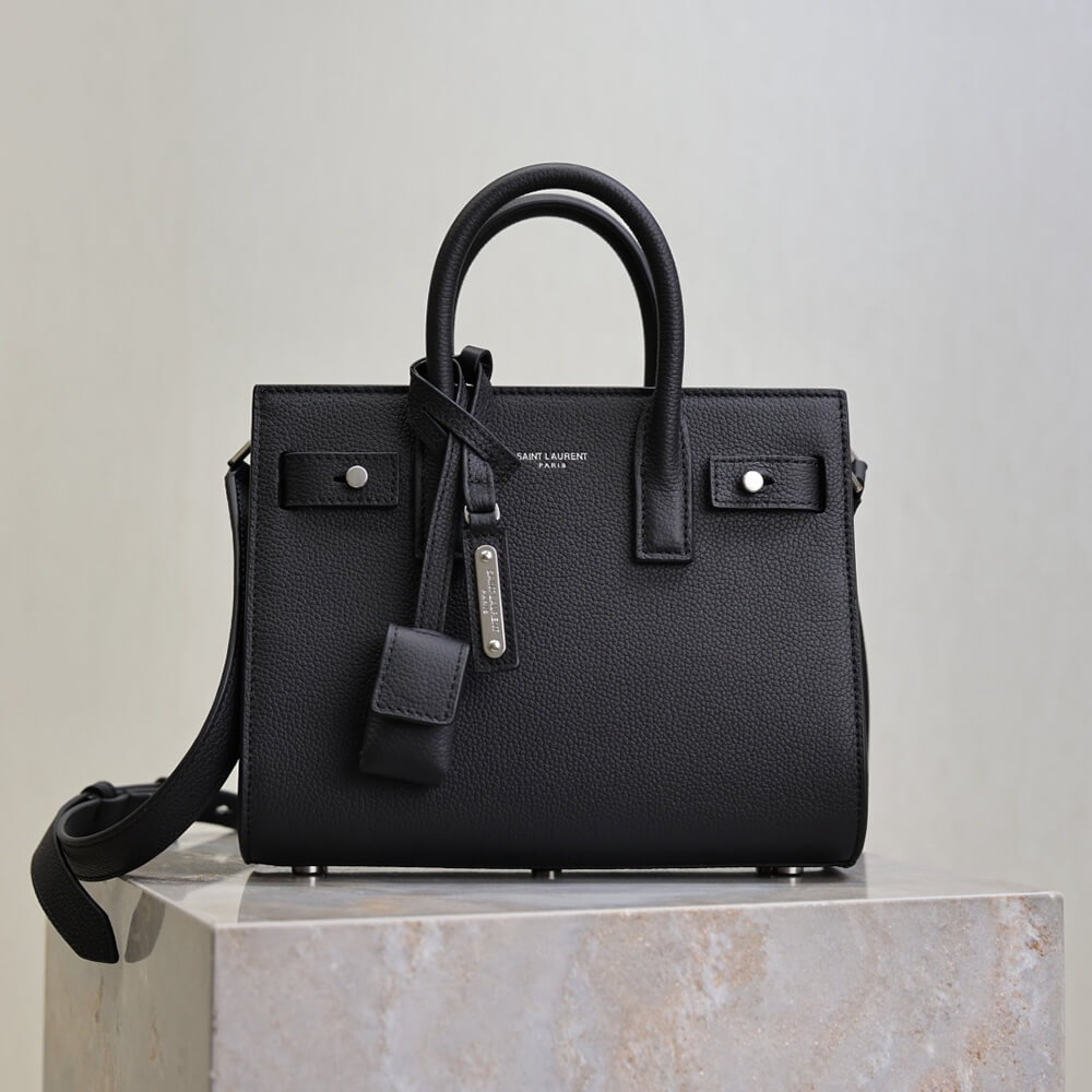YSL SAC DE JOUR IN SMOOTH LEATHER   NANO(HIGH-END GRADE)