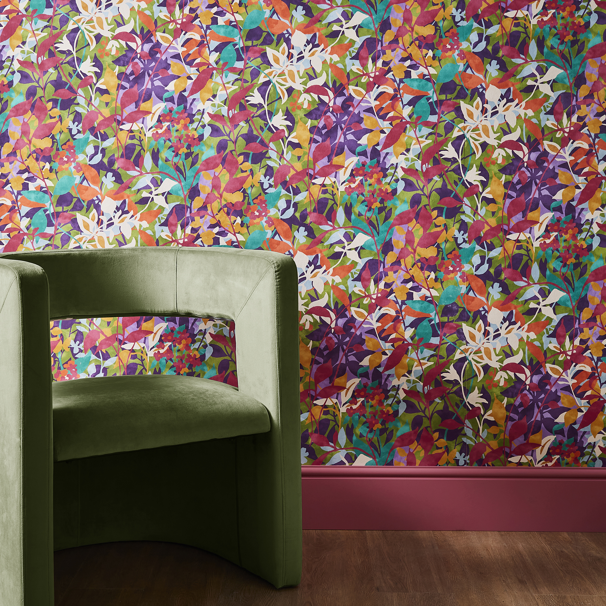Graham & Brown - Vliesbehang Fleur Brights - 10mx52cm