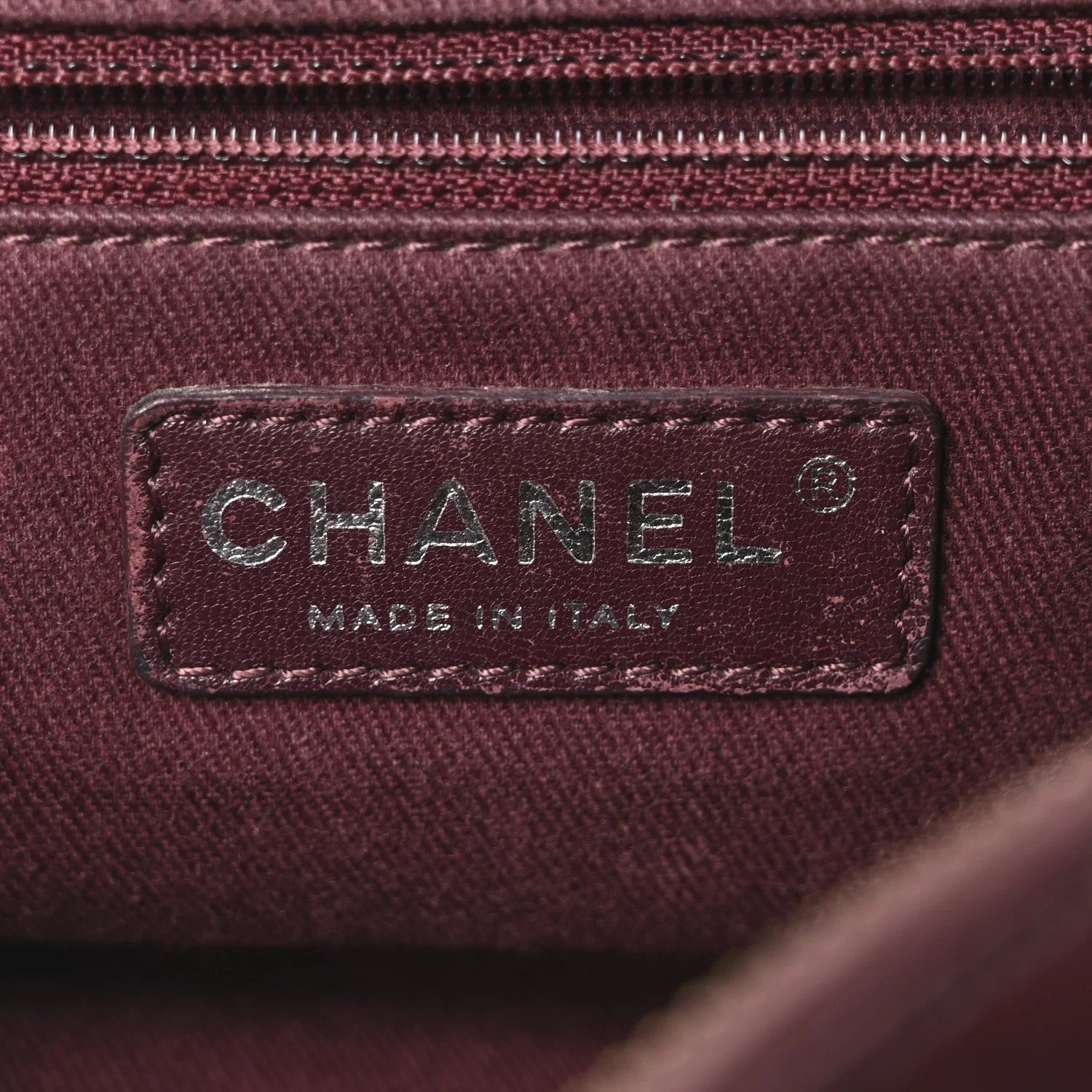 Aged Calfskin Medium New Portobello Flap Burgundy - Top Club