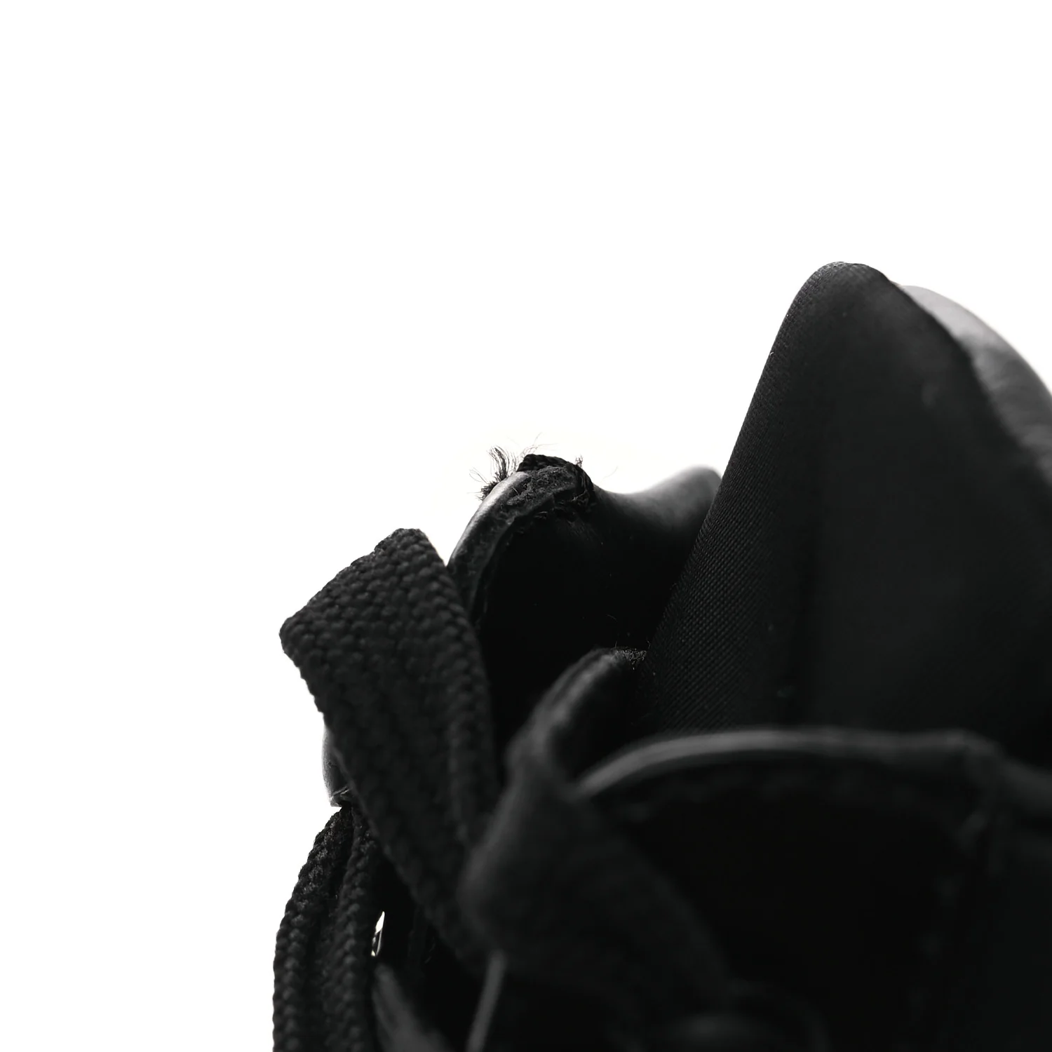 Spazzolato Re-Nylon Metal Triangle Logo 110mm Ankle Boots 36.5 Black - Top Club