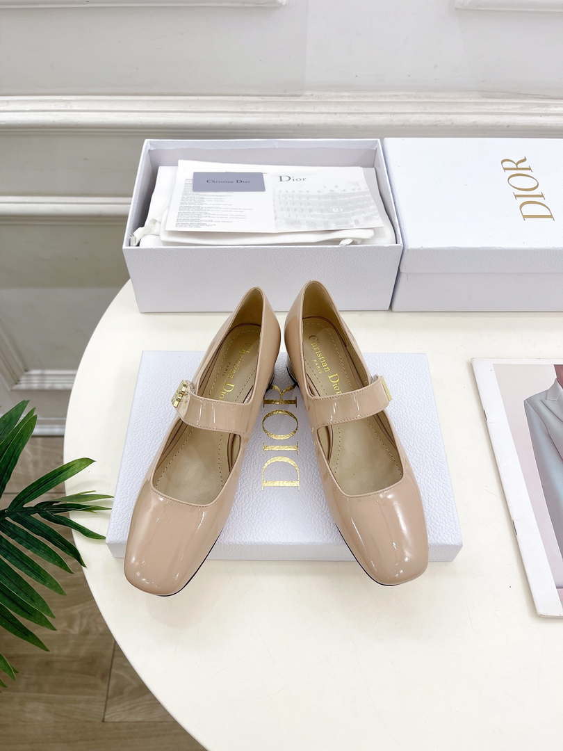 Dior KDV268VNI Miss Dior Pump 40mm Patent Calfskin D82978 - Sneaker Replica Workshop