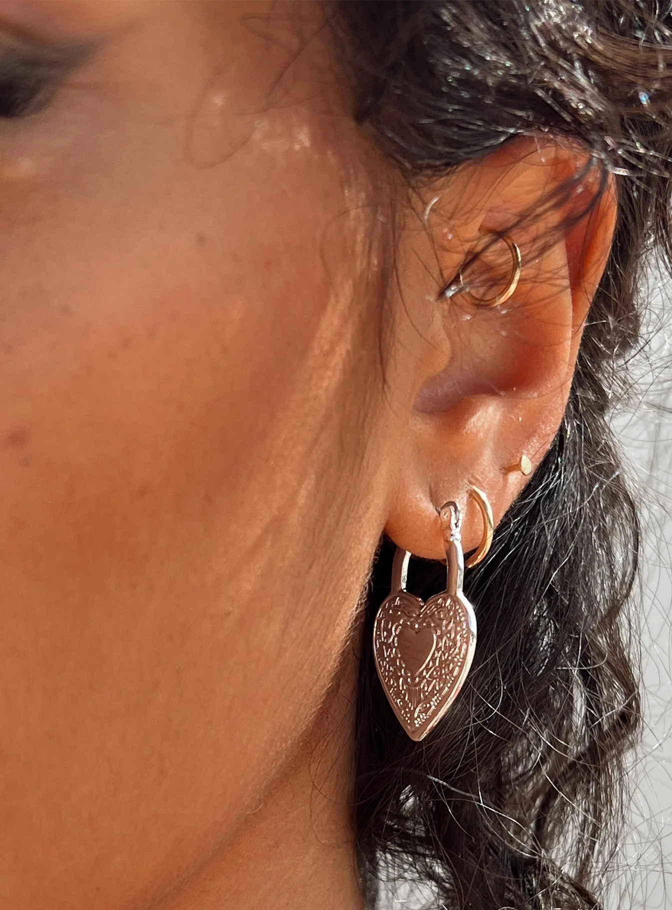 Classic Moments Earrings Silver