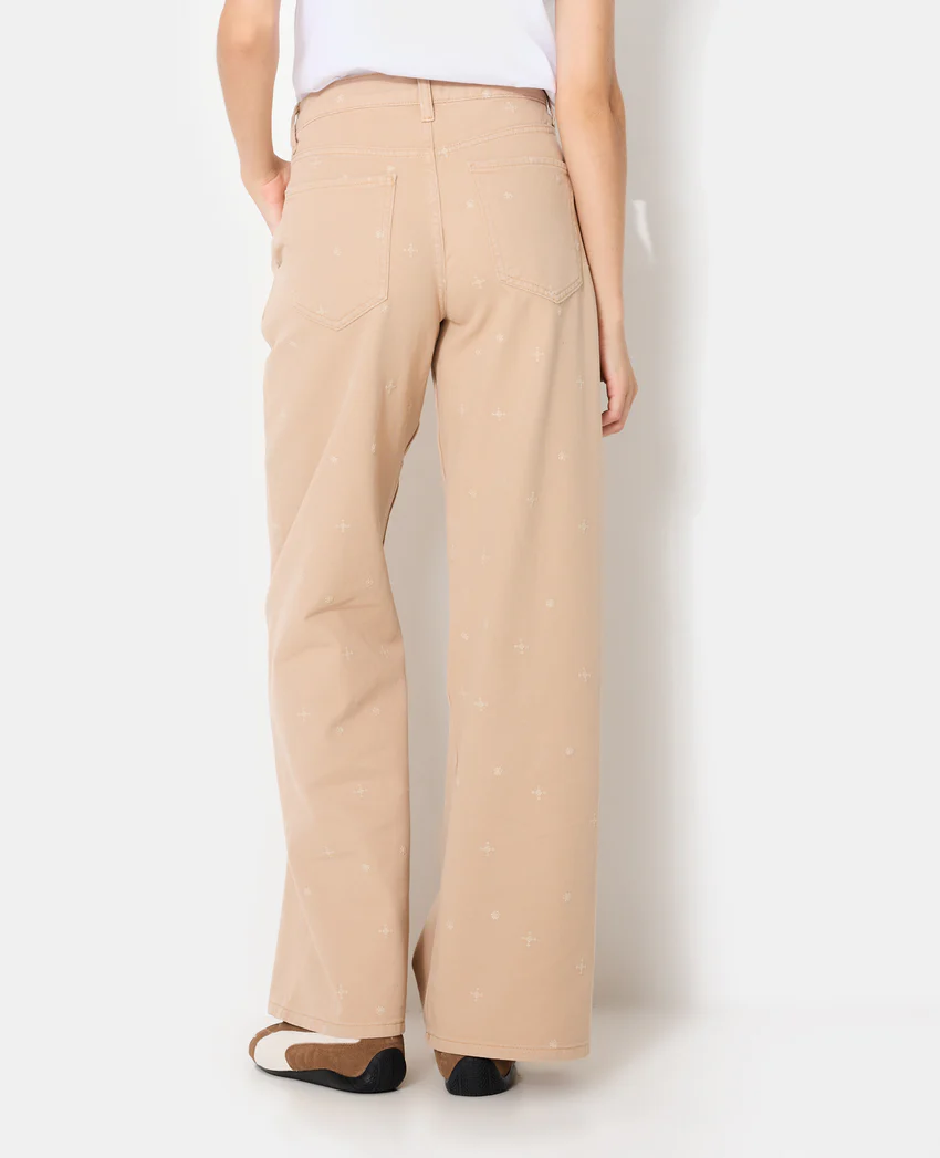 Pimkie Jean straight avec broderies