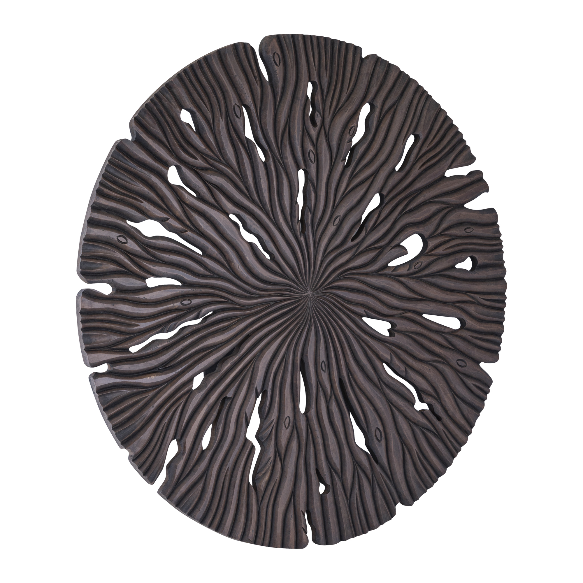 Wandpaneel Palmera bruin Ø120 cm