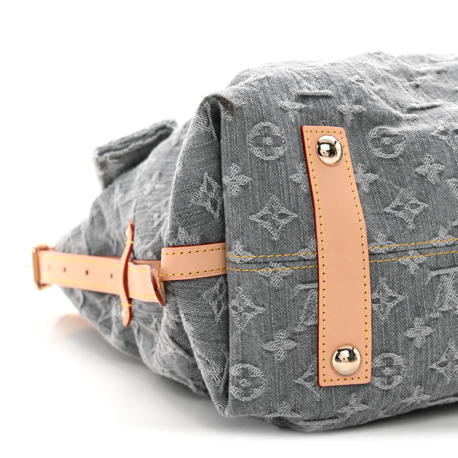 Monogram Denim CarryAll MM Washed Grey - Top Club