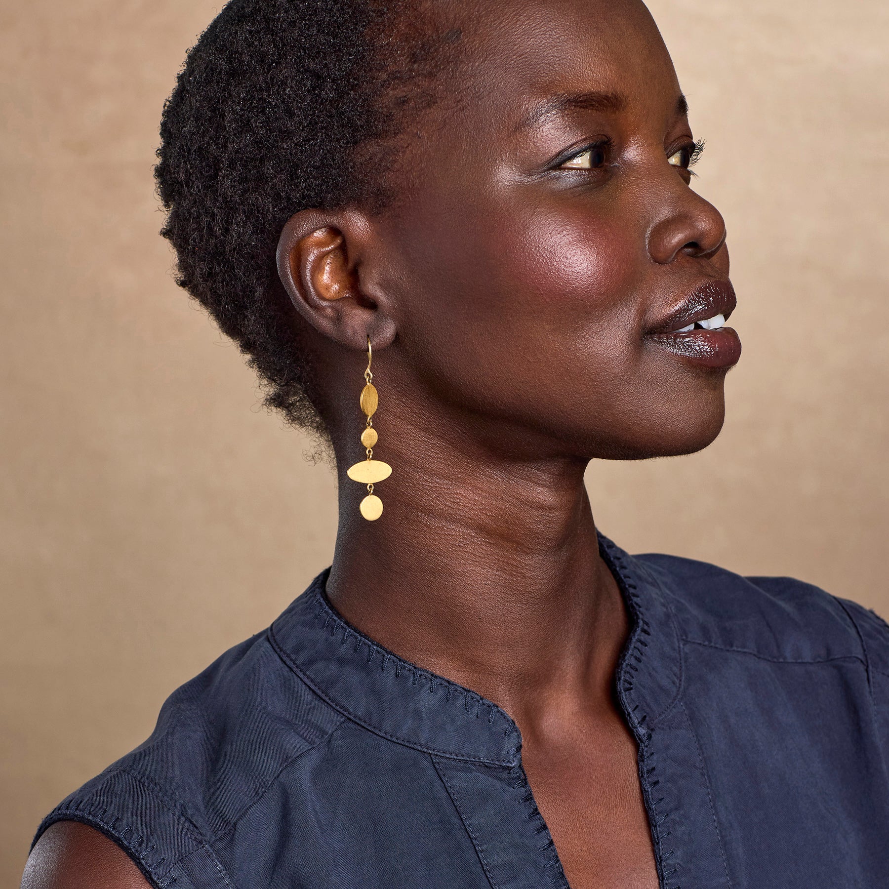 Golden Bel-Air Earrings - Sundance Living