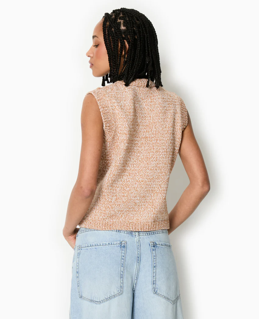 Pimkie Gilet sans manches en maille moulinée