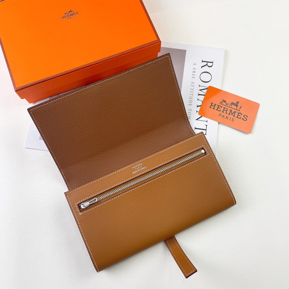 HERMES New H Passant Toutenmain wallet(HIGH-END GRADE) - Top Club