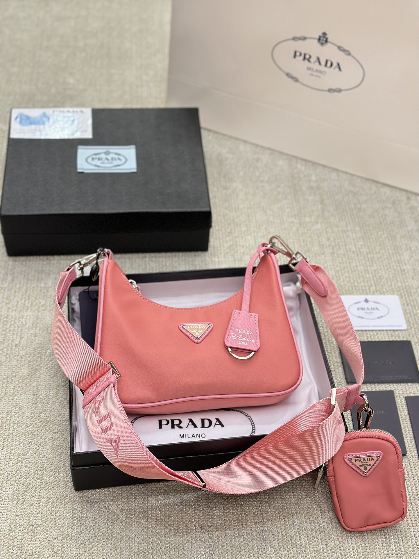 Pra hobo  new arrival bag size : 22 * 16cm - Top Club