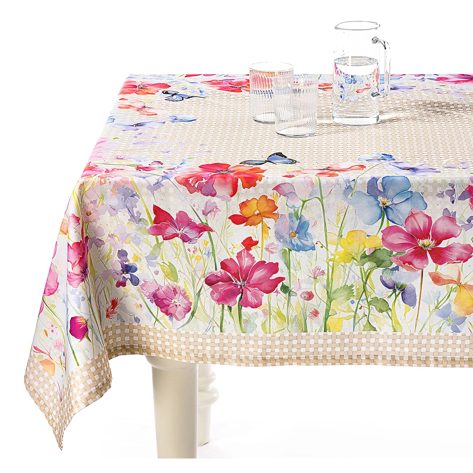 Tovaglia In Cotone Coral Cm. 150X180 Unica Caleffi