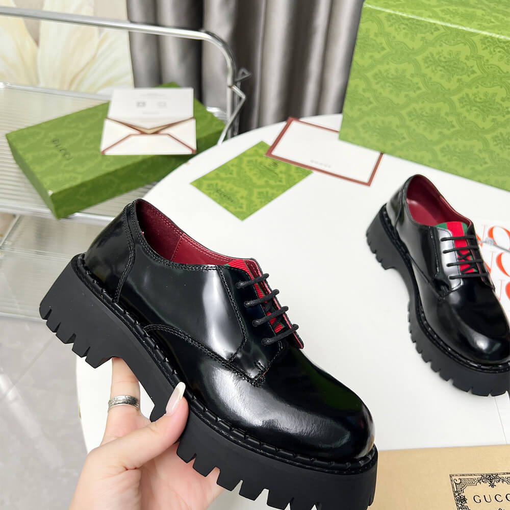 Gucci Women s lace-up with Web - Top Club