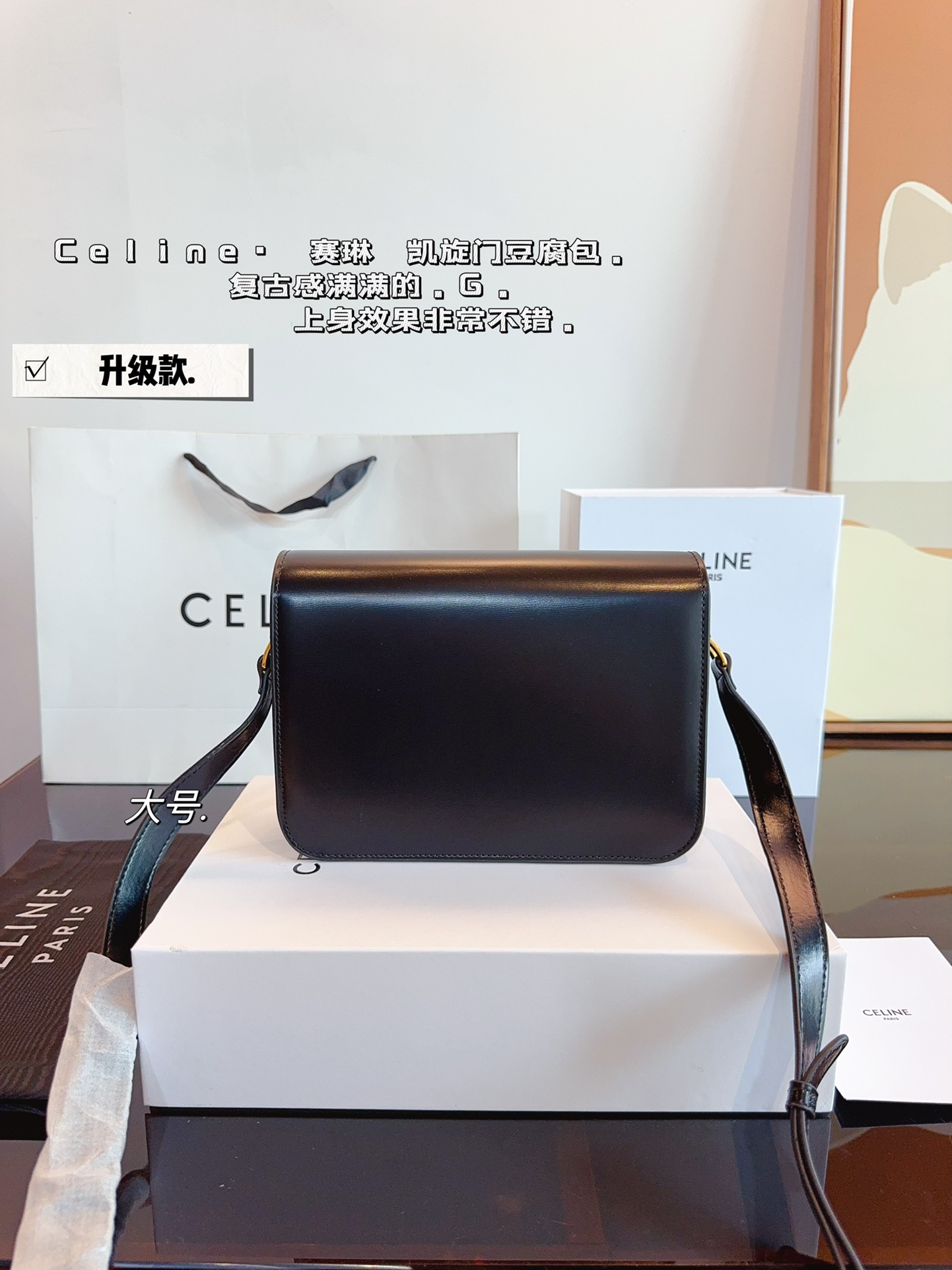 Ce box new arrival bag medium size: 23*14*16cm - Top Club
