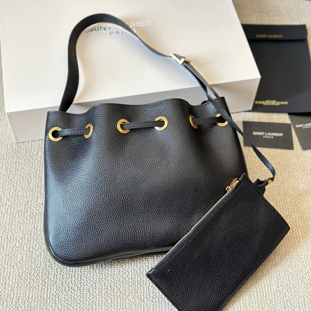 YSL PARIS VII small hobo in grained leather - Top Club