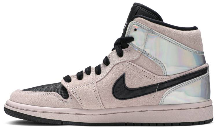 Wmns Air Jordan 1 Mid  Iridescent  BQ6472-602 - Sneaker Replica Workshop