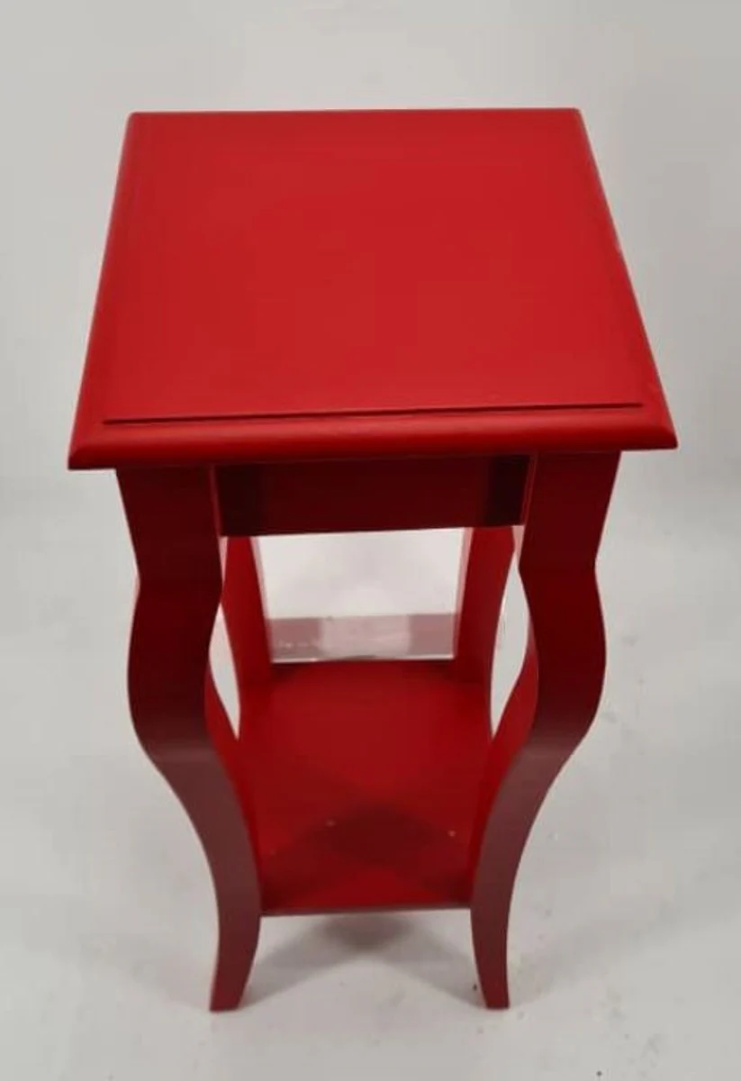 Country house style side table red H. 90 cm - country house style furniture
