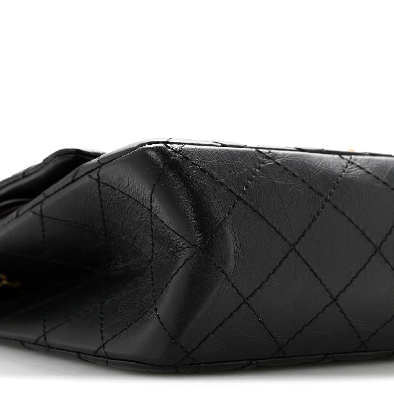 Aged Calfskin Quilted 2.55 Reissue 226 Flap Black - Top Club