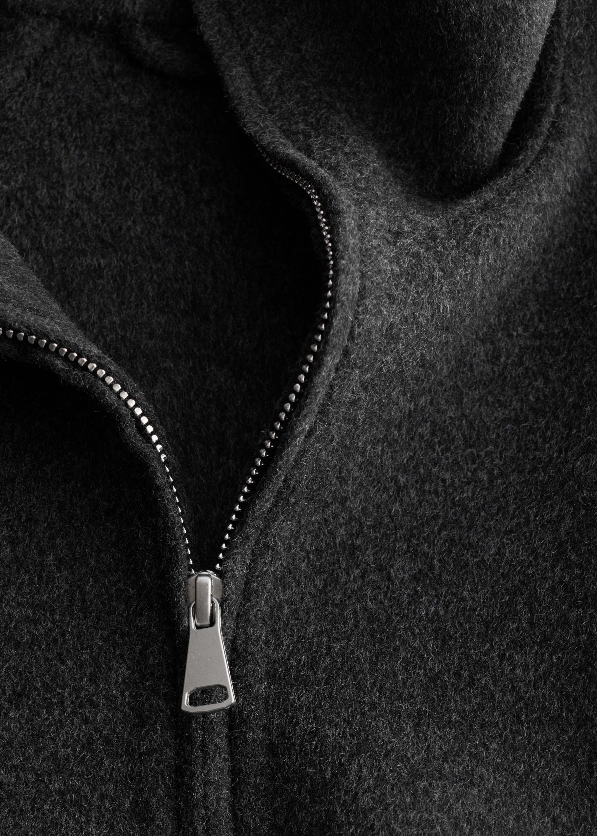 & Other Stories ZIP-UP WOOL JACKET