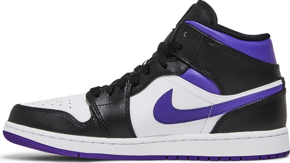 Air Jordan 1 Mid  Court Purple  554724-095 - Sneaker Replica Workshop