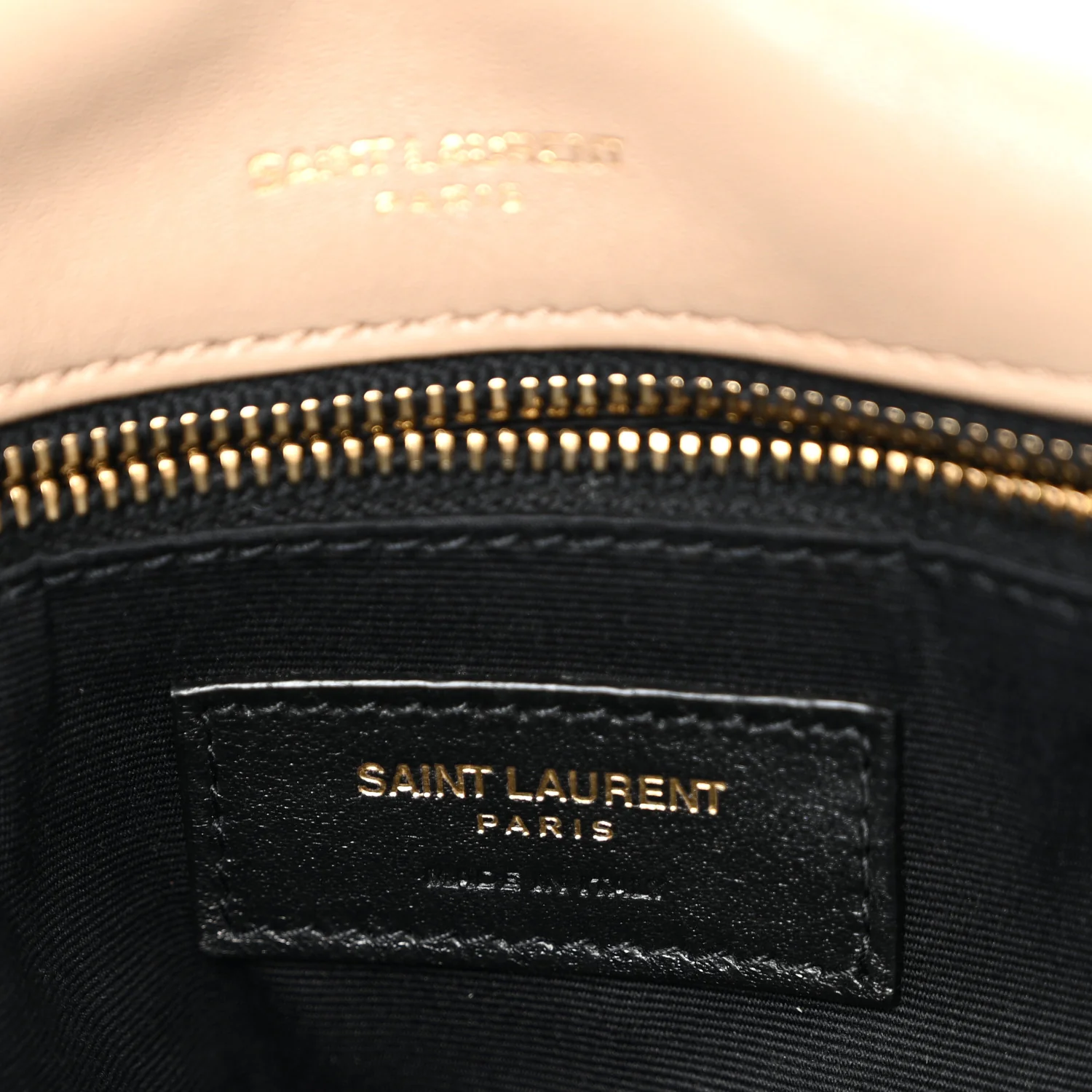 Lambskin Matelasse Monogram Medium Niki Chain Satchel Dark Beige - Top Club