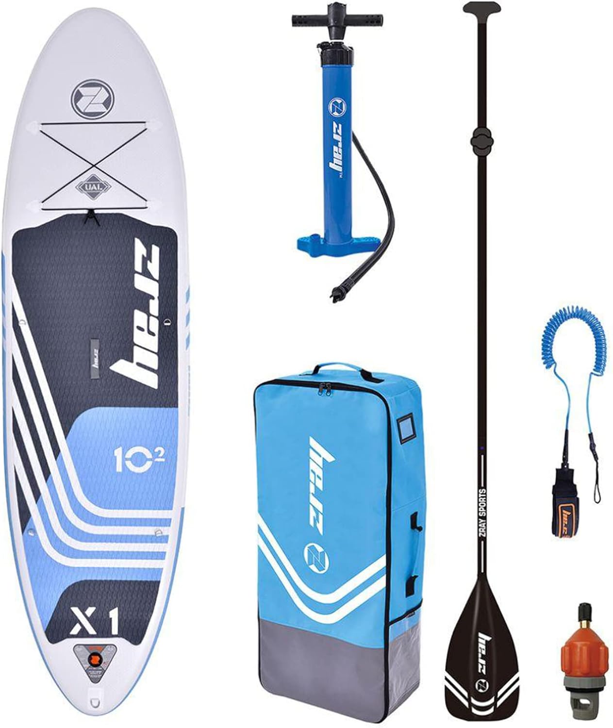 Zray X1-10.2 SUP Board Stand Up Paddle Surf Board gonfiabile Pagaia ISUP 310 cm