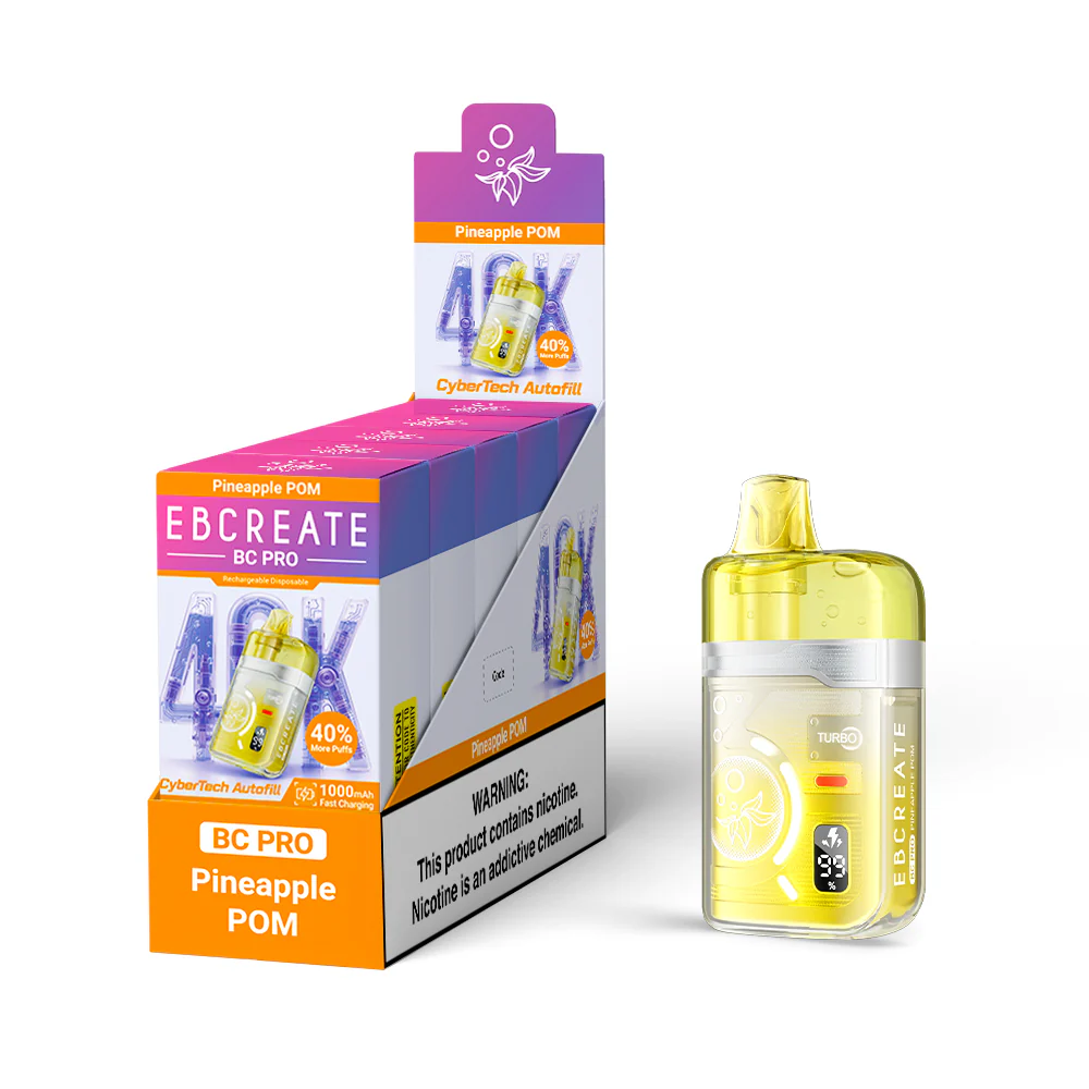 EBCREATE BC PRO Rechargeable Disposable Vape (All Flavours)