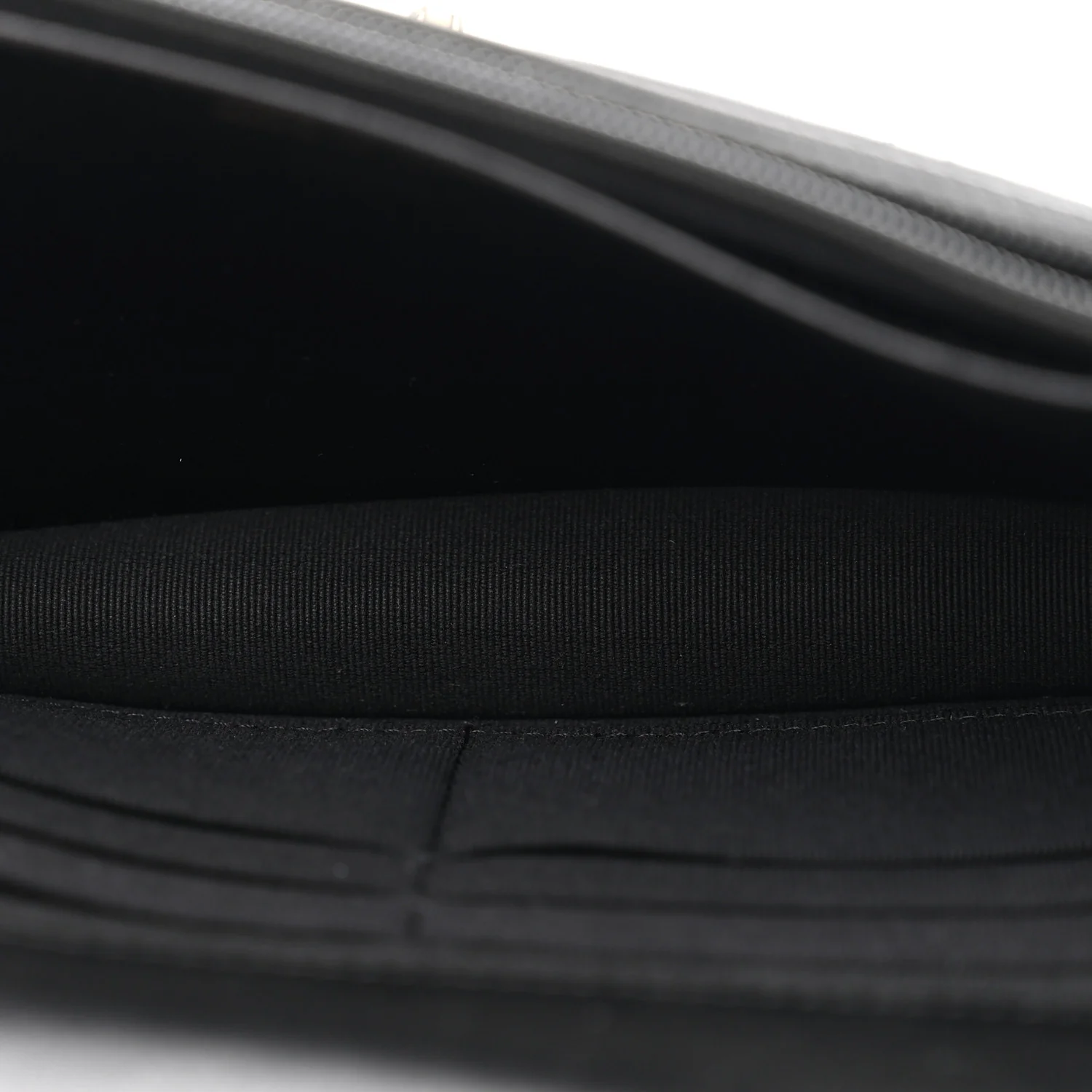 Lambskin Quilted Trendy CC Wallet On Chain WOC Black - Top Club