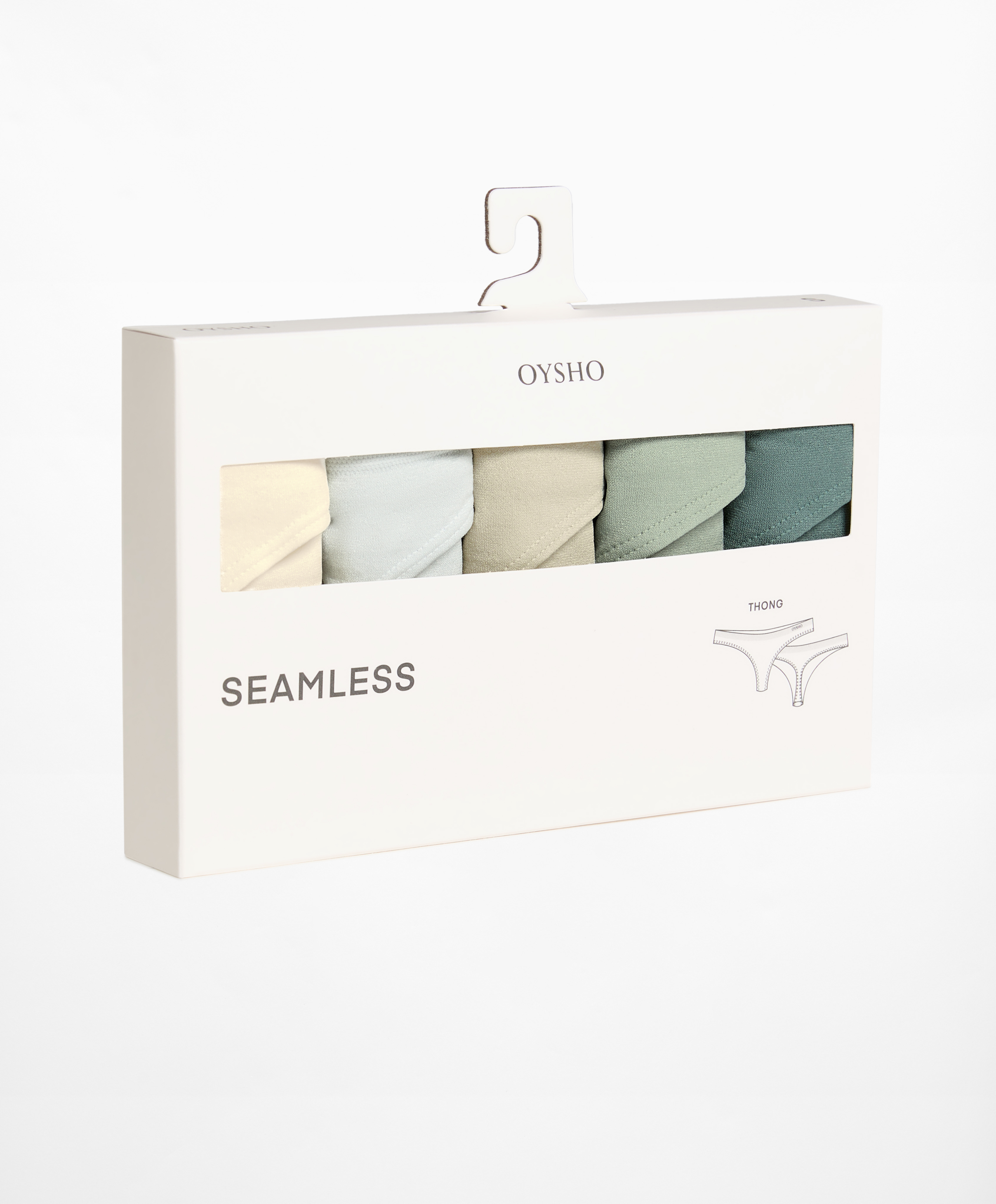 OYSHO 5 seamless thongs