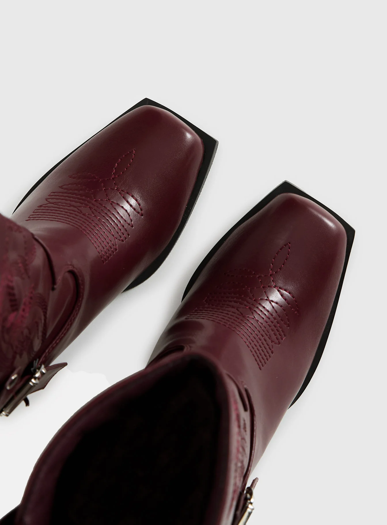Cypress Western Boots Burgundy