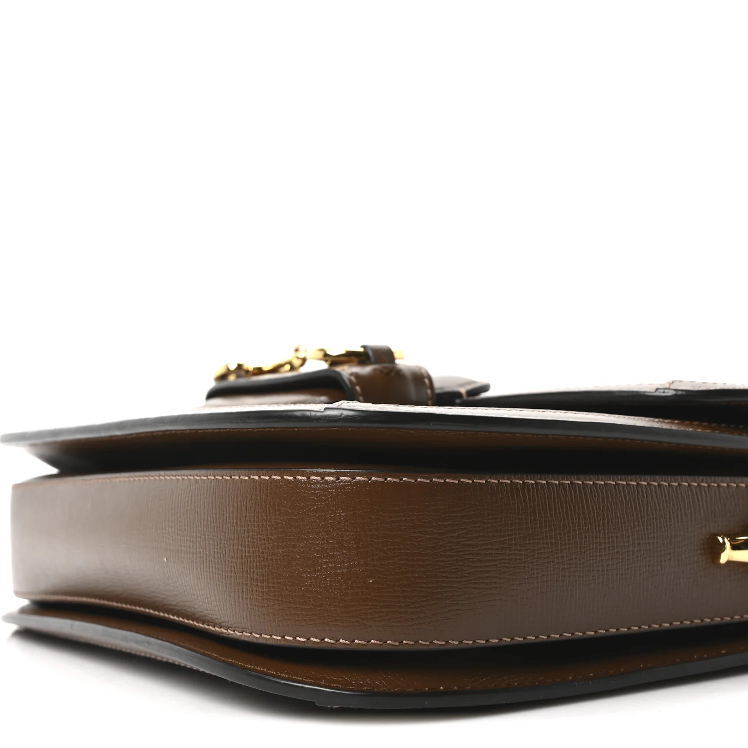 GG Supreme Monogram Horsebit 1955 Shoulder Bag Beige Brown Sugar - Top Club
