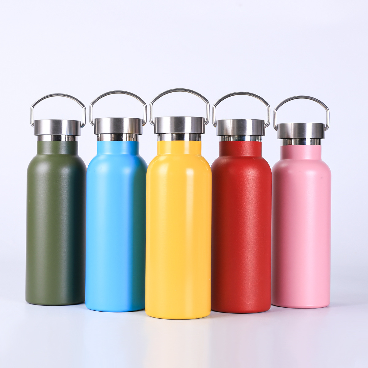 American style stainless steel vacuum insulated sports thermos