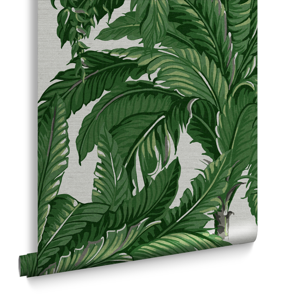 Graham & Brown  vliesbehang  Daintree Palm Pearl Graham & Brown  vliesbehang  Daintree Palm Pearl