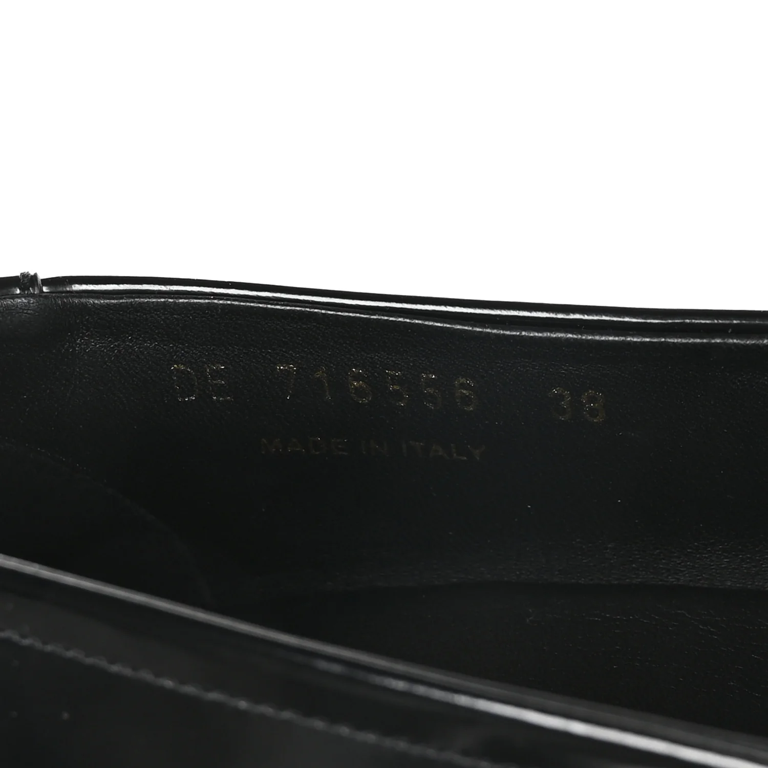 Glazed Calfskin Chunky Le Loafer Penny Slippers 38 Black - Top Club