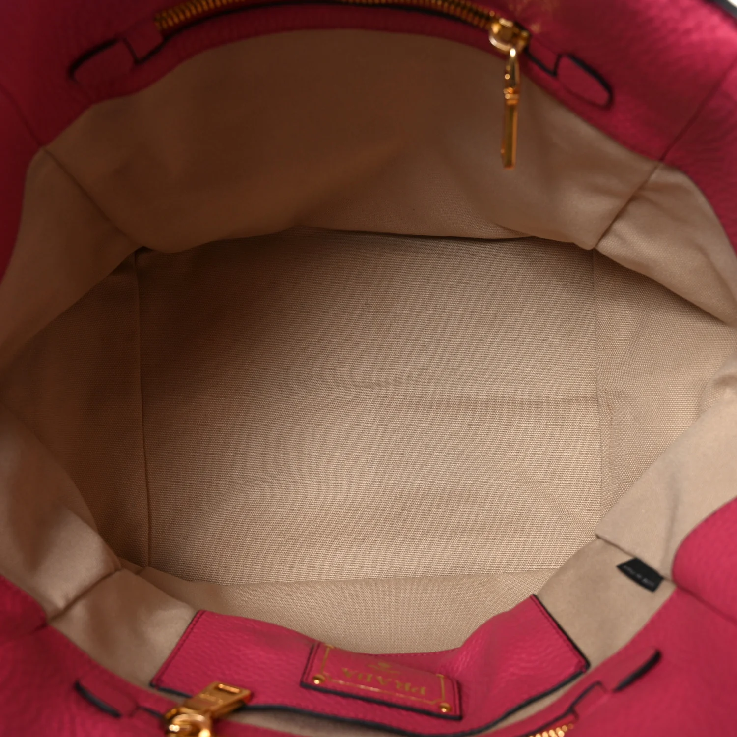 Vitello Daino Shopping Tote Peonia - Top Club