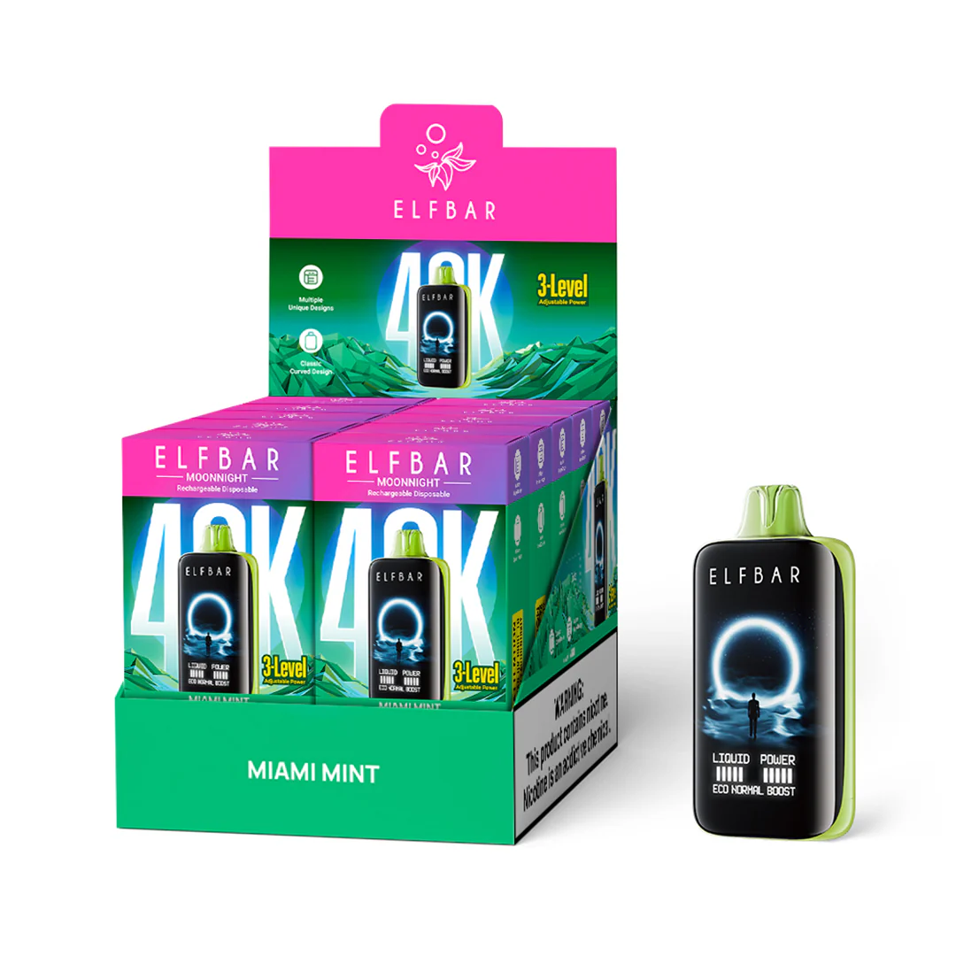 ELFBAR MoonNight Rechargeable Disposable Vape (All Flavours)