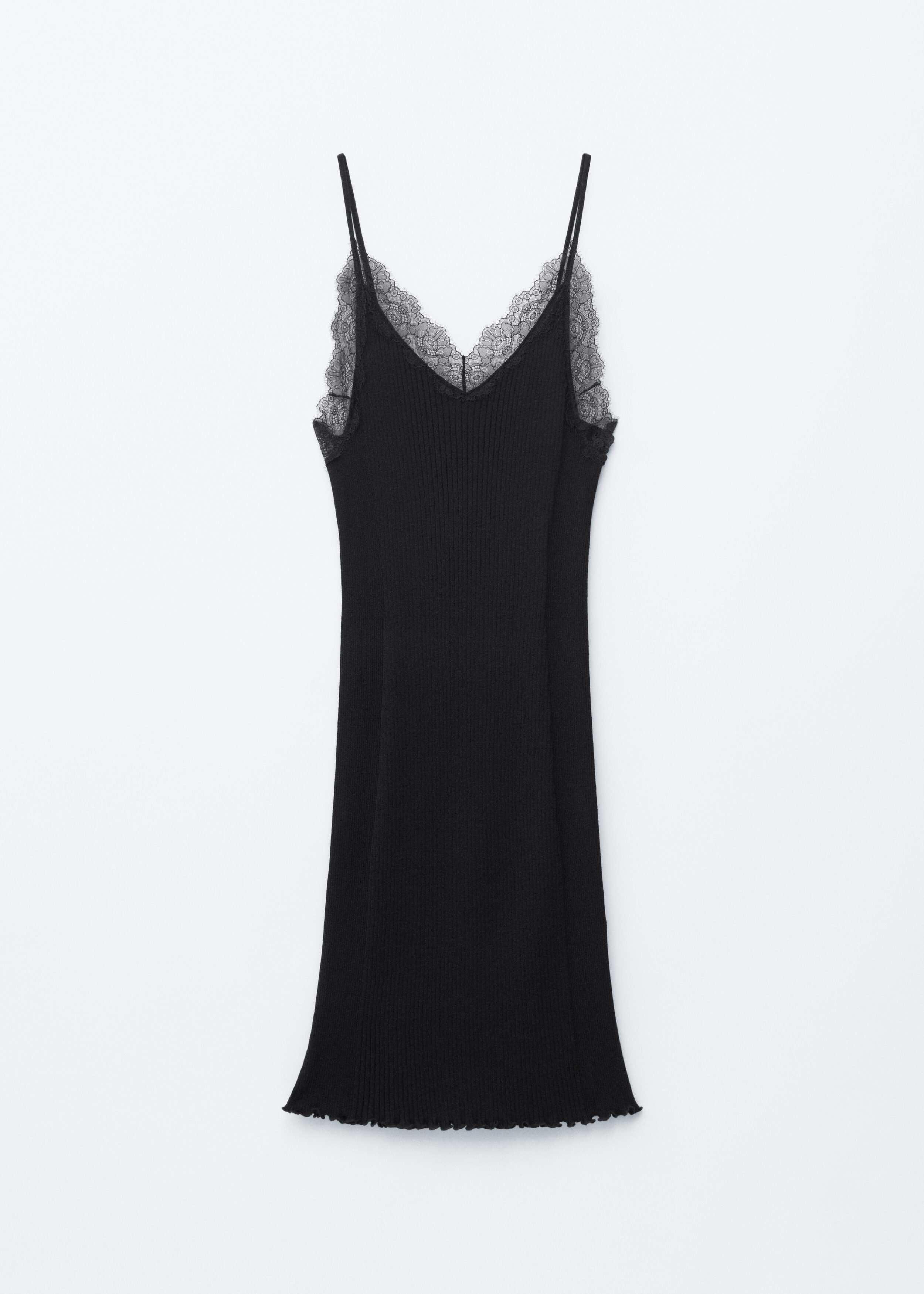 & Other Stories RIB-KNIT CAMISOLE MINI DRESS