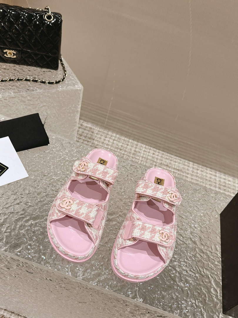Chanel Women's Velcro sandals Fashion Shoes C93253 - Sneaker Replica Workshop