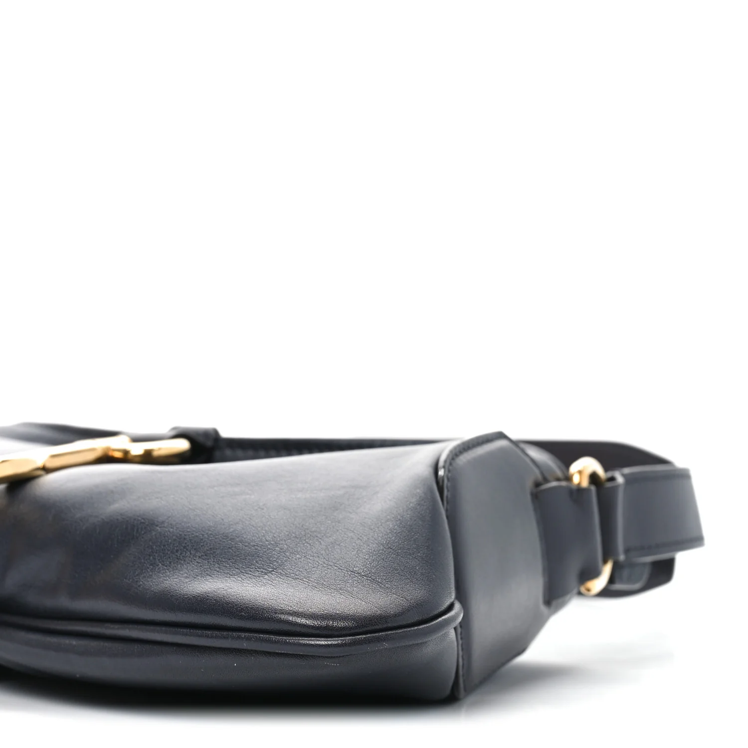 Soft Calfskin Kerala 25 Shoulder Bag Black Navy - Top Club