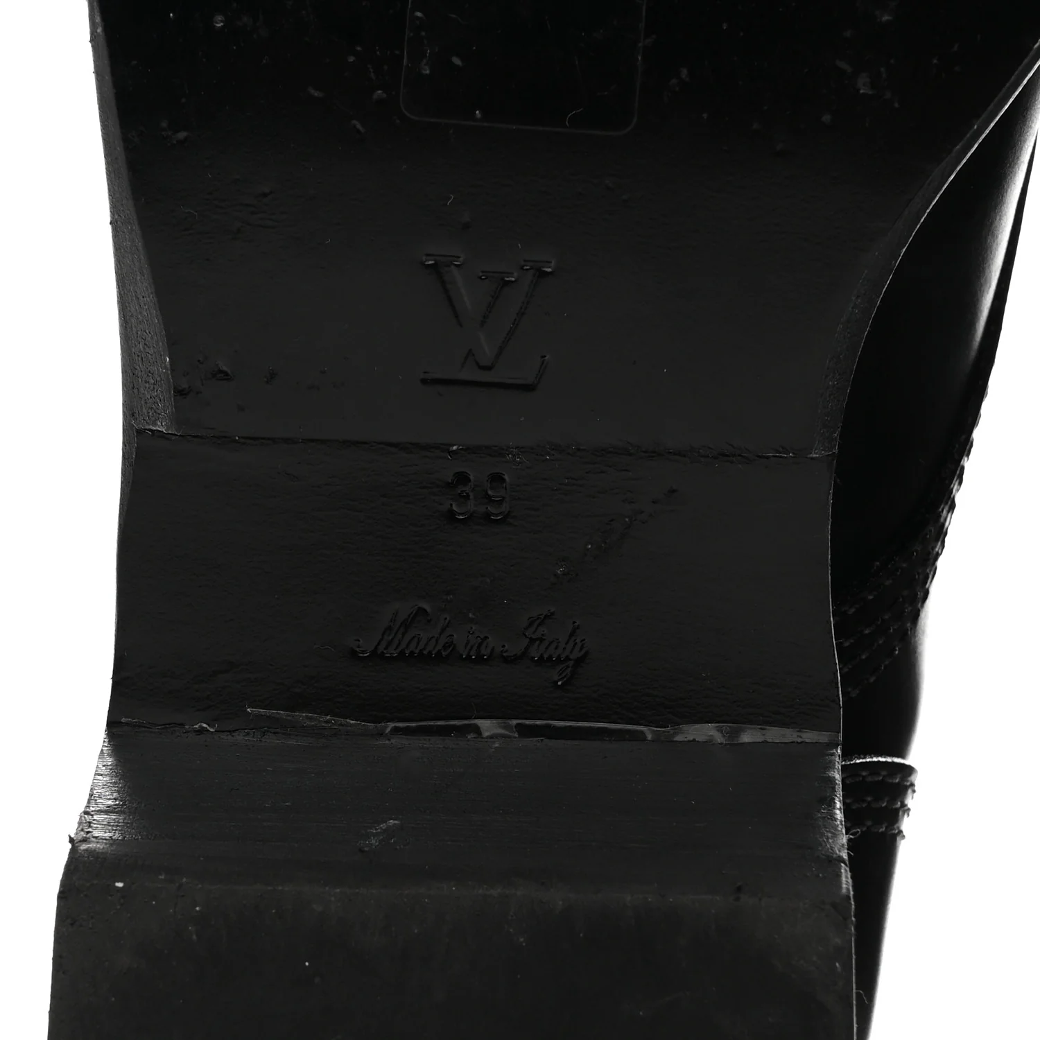 Calfskin Monogram Metropolis Flat Ranger Boots 39 Black - Top Club