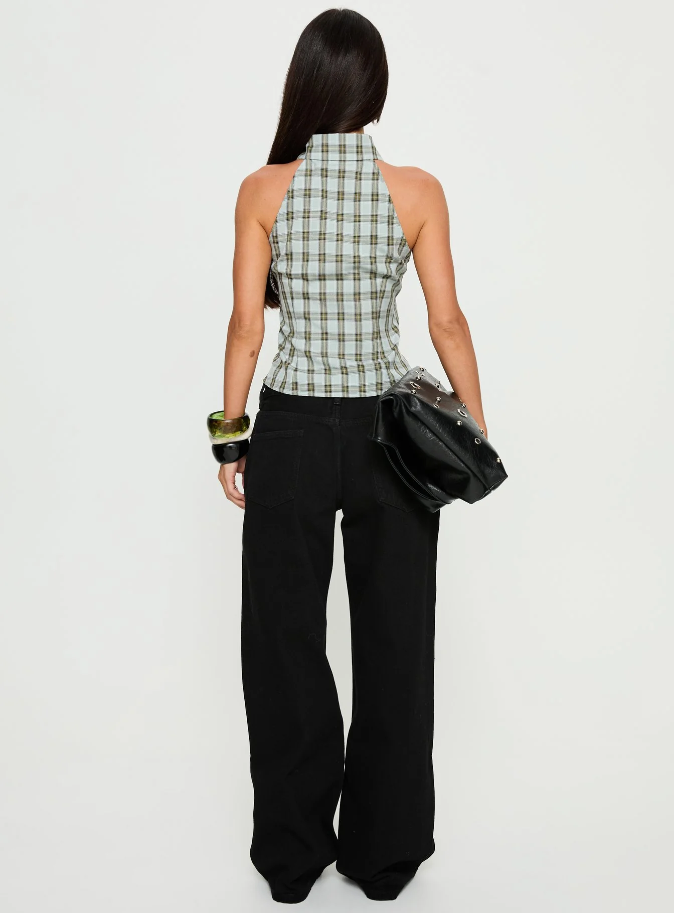 Serenitia Mid Rise Relaxed Jeans Jet Black