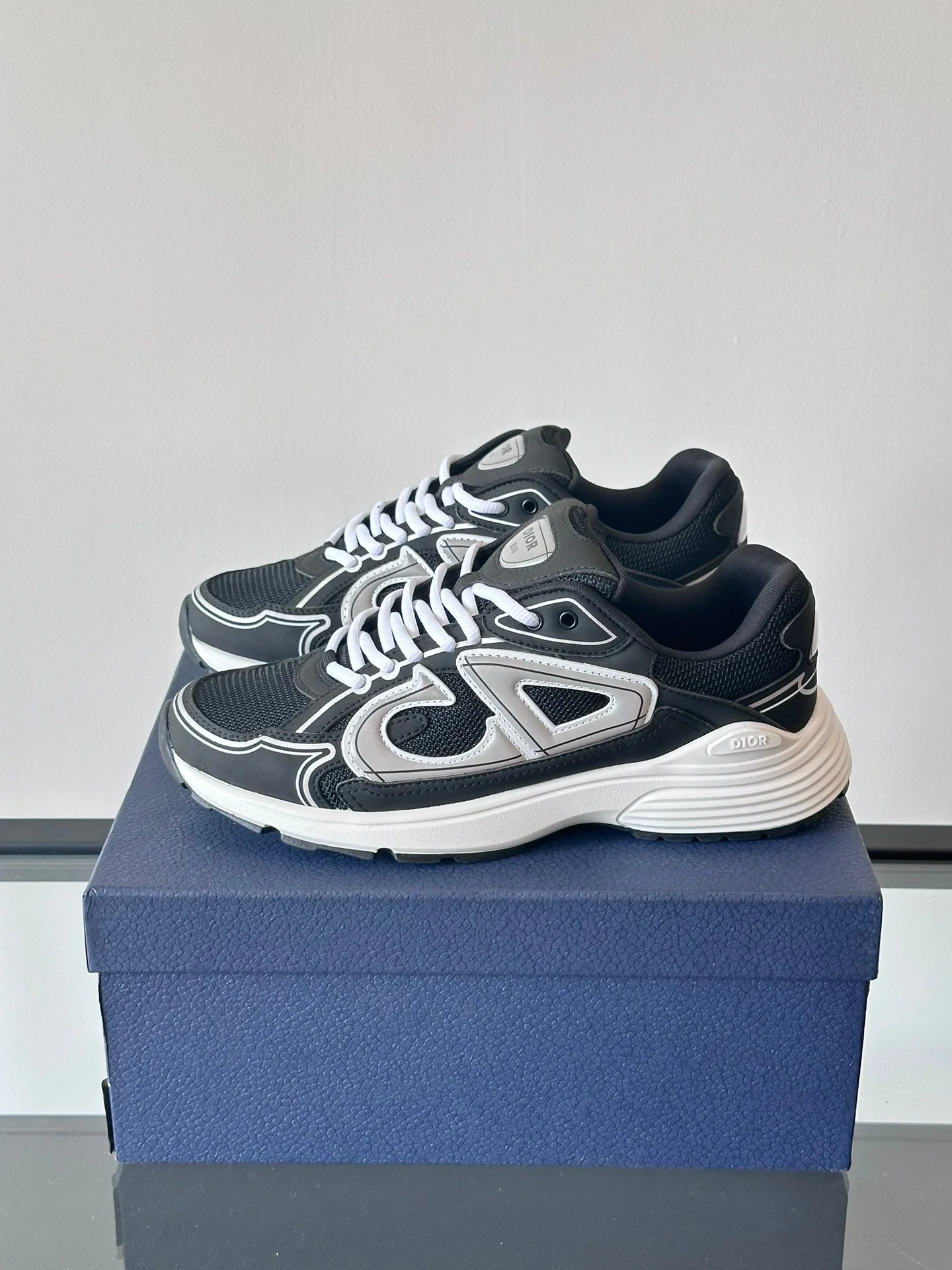 DIOR B30 ANTHRACITE GREY BLUE - Sneaker Replica Workshop