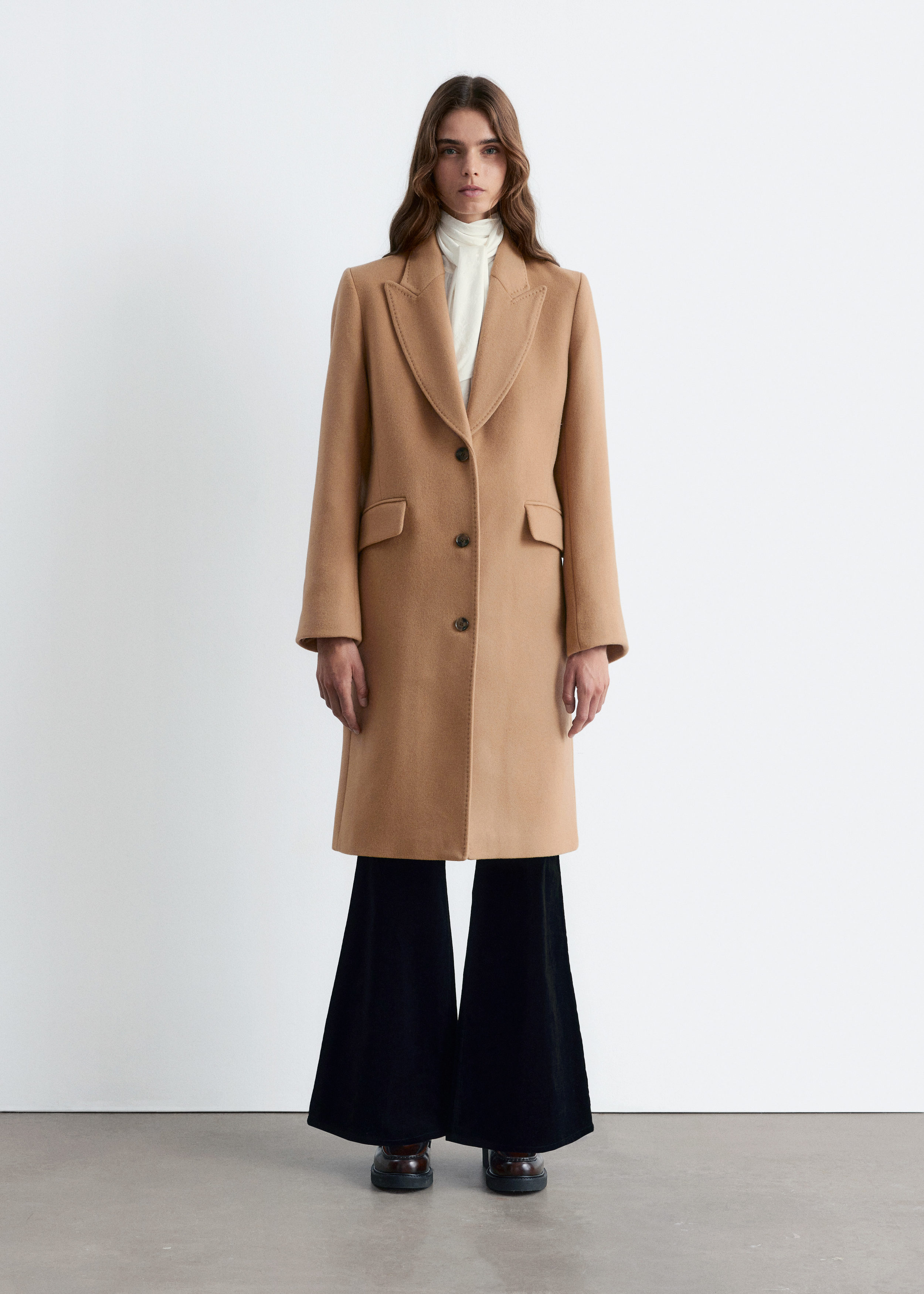 & Other Stories TAILORED SINGLE-BREASTED COAT