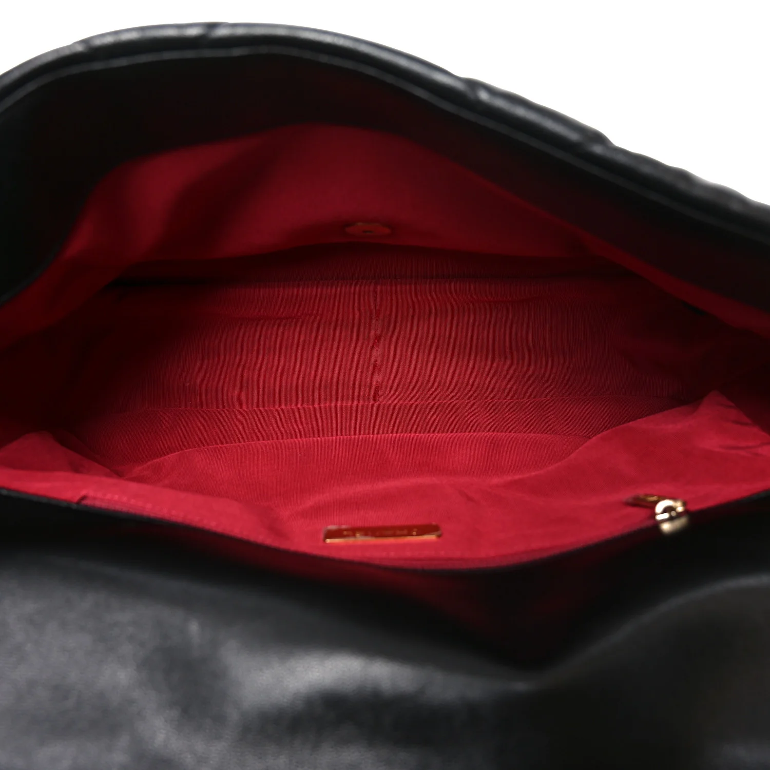 Goatskin Quilted Maxi Chanel 19 Flap Black - Top Club