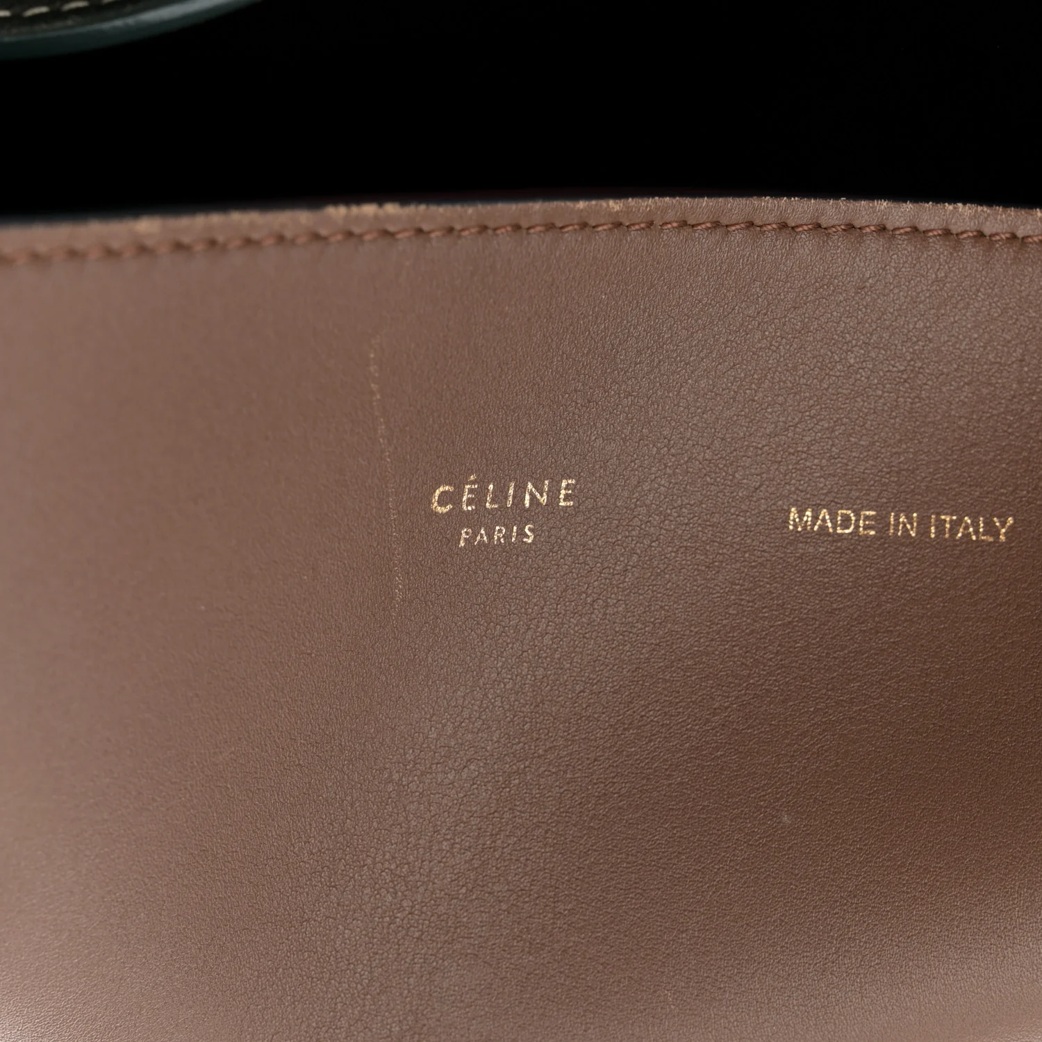 Shiny Smooth Calfskin Small Twisted Cabas Camel Brick - Top Club