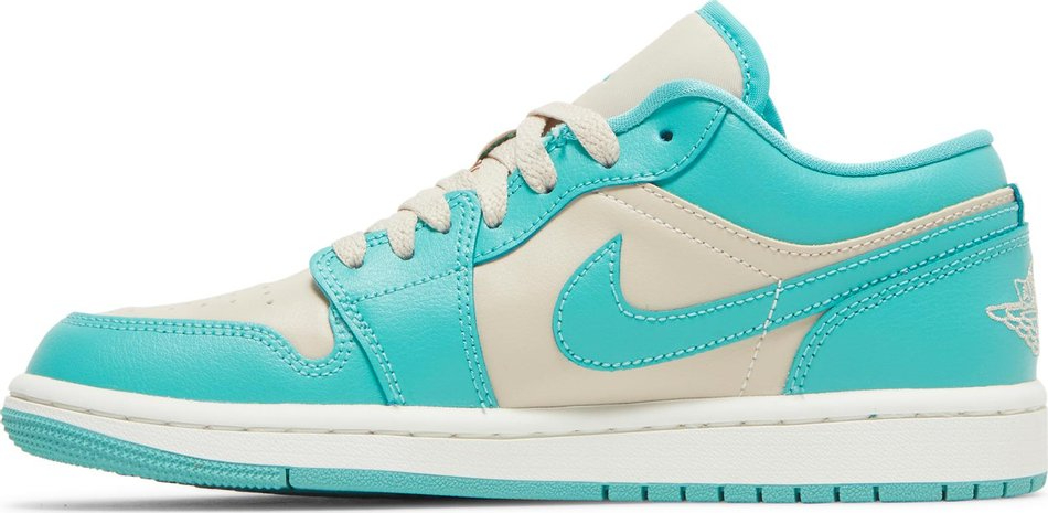 Air Jordan 1 Low  Tropical Teal Sandy Beige  DC0774-131 - Sneaker Replica Workshop