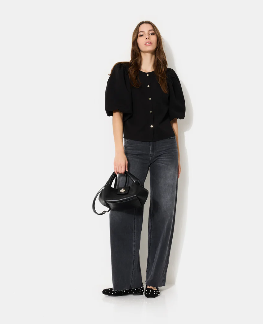 Pimkie Blouse boutonnée manches ballons