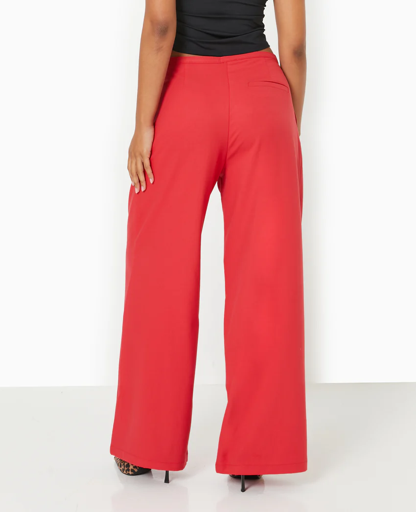 Pimkie Pantalon large et droit avec pinces